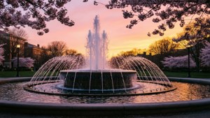 Alumni Circle Sunset