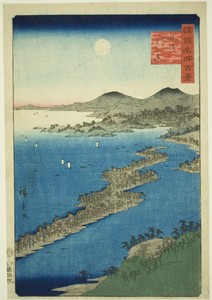 Amanohashidate in Tango Province (Tango Amanohashidate), from the series "One Hundred Famous Views in the Various Provinces (Shokoku meisho hyakkei)"