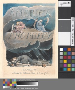 America, A Prophecy; Title Page (Plate 2)