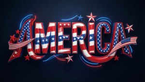 America Typography