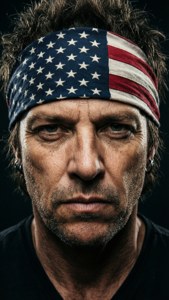 American Flag Bandana