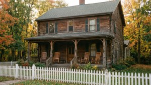 Americana Wooden House