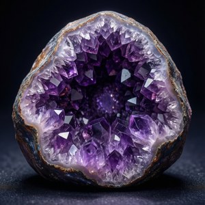 Amethyst Crystal Glow