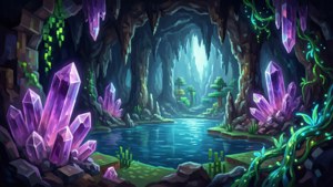 Amethyst Geode Cave
