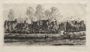 Amiens, the Banks of the Somme