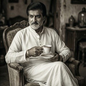 Amitabh Bachchan Vintage Portrait