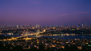 Çamlıca Hill Twilight Panorama