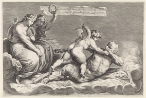 Amor overmeestert Pan (Omnia vincit Amor)