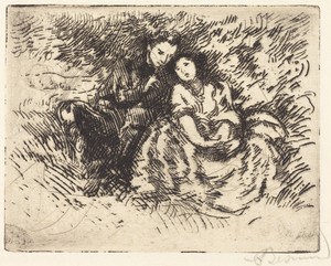 Amorous Conversation (Conversation amoreuse)