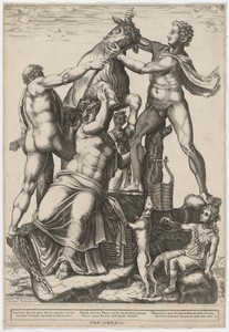 Amphion and Zethus Tying Dirce to a Wild Bull