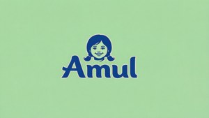 Amul Logo Minimal