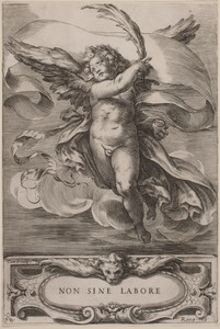 An Allegorical Figure: Non sine labore