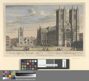 An East Prospect of Westminster Abby