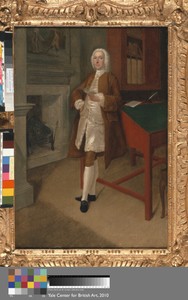 An Unknown Man in a Library