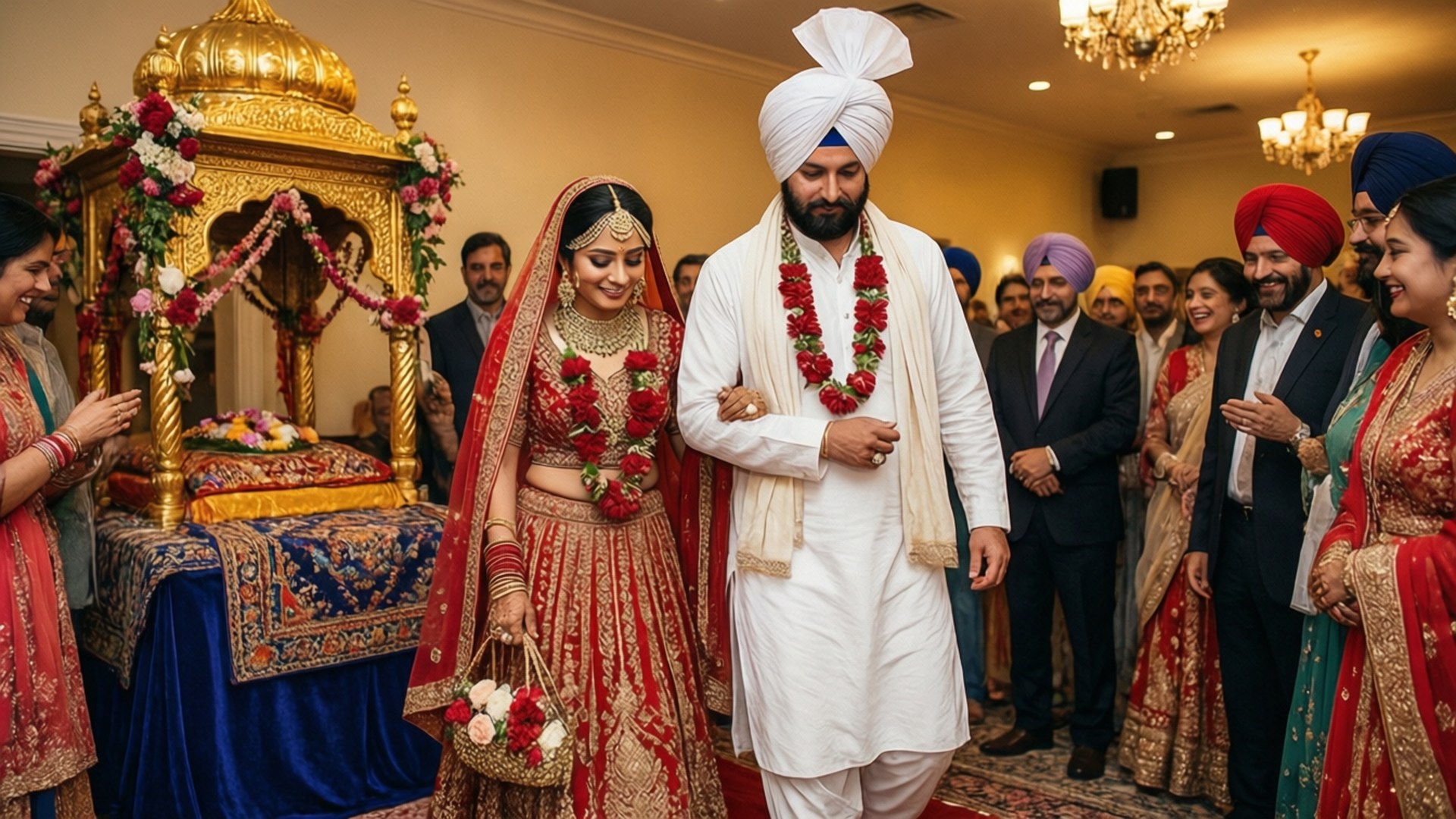 Anand Karaj Wedding by Wallpapers.art Studio