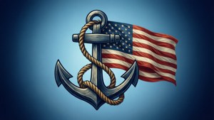 Anchor and Flag