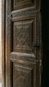 Ancient Carved Door