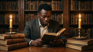 Ancient Library Scholar
