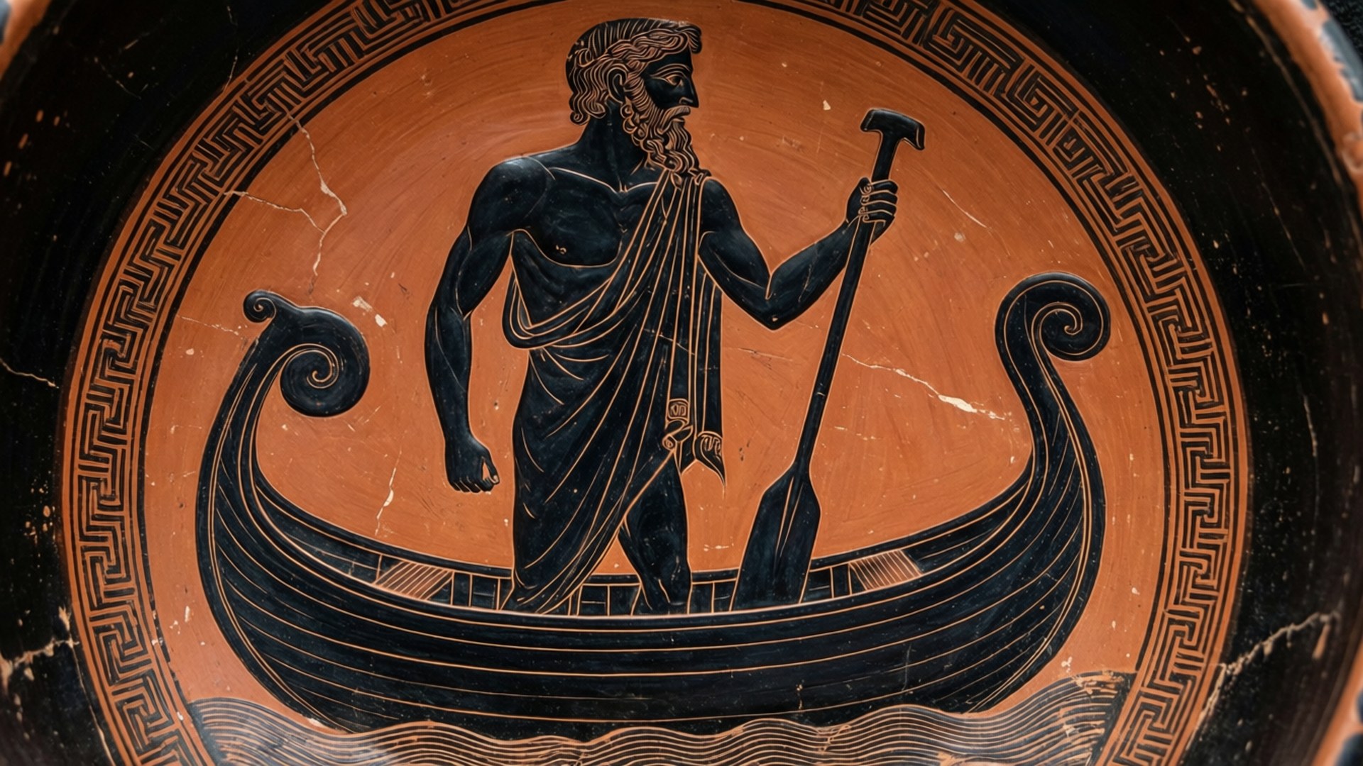 Ancient Vessel by Wallpapers.art Studio