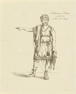 Andreas Snoek in de rol van Anthenor