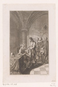 Andreas Thonradtel voor Keizer Ferdinand II
