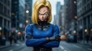 Android 18's Cool Stance