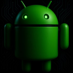 Android Eye Close-Up