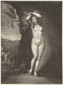 Andromeda aan de rots geketend