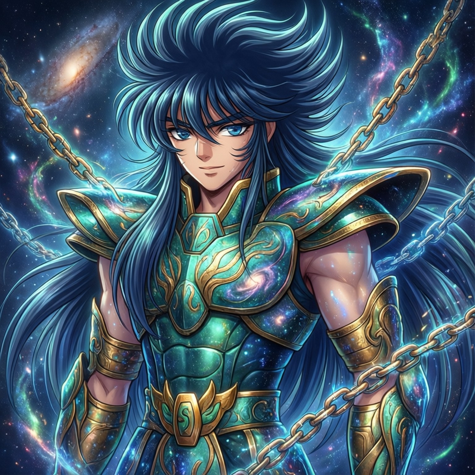 Andromeda Shun Nebula by Wallpapers.art Studio