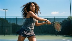 Aneesa on the Court