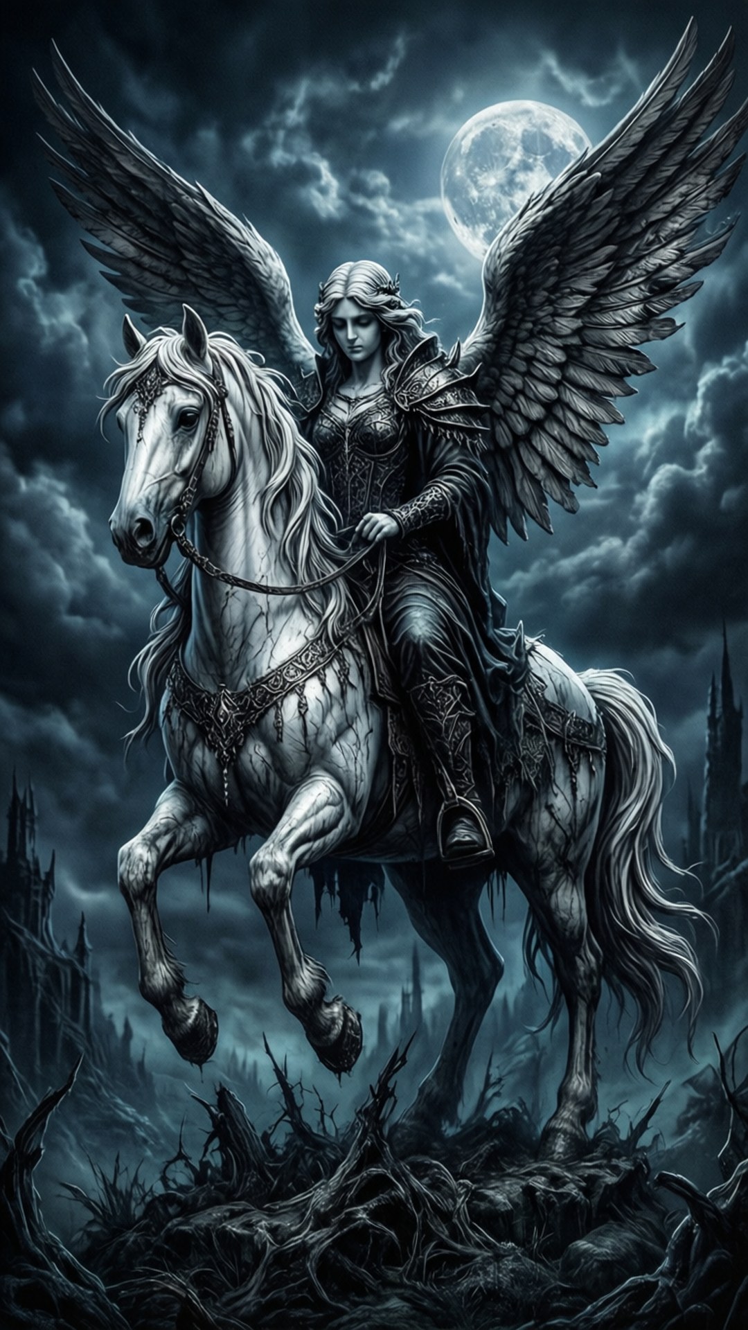 Angel and Pony by Wallpapers.art Studio
