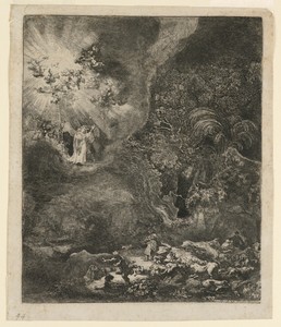 Angel Appearing to the Shepherds