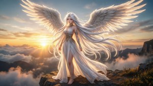 Angel at Dawn