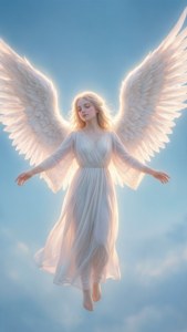 Angel in Blue Skies
