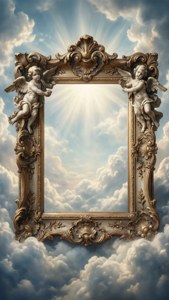 Angel Ornate Frame
