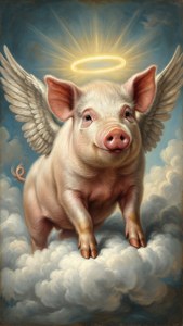 Angel Pig
