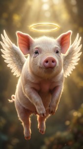 Angel Pig