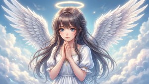 Angel Prayer Clouds