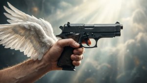 Angel Wing Gun Hand