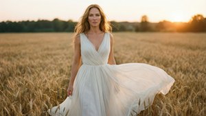Angelic Wheat Field