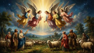 Angels Appear to Shepherds