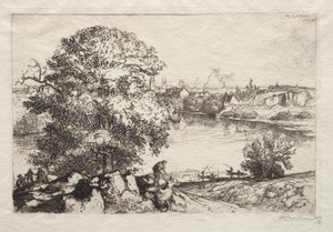 Angers:  L'Étang St. Nicolas