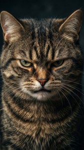 Angry Tom Portrait