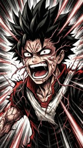 Angry Yell Bakugo