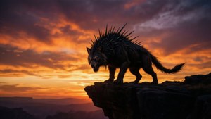 Animal at Dusk