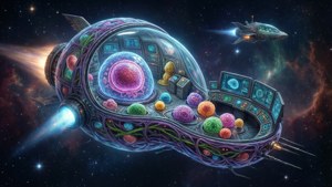 Animal Cell Spaceship