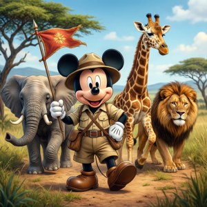 Animal Parade Mickey