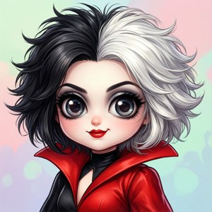 Anime Chibi Cruella