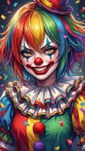 Anime Clown Girl