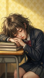 Anime Girl Lethargic
